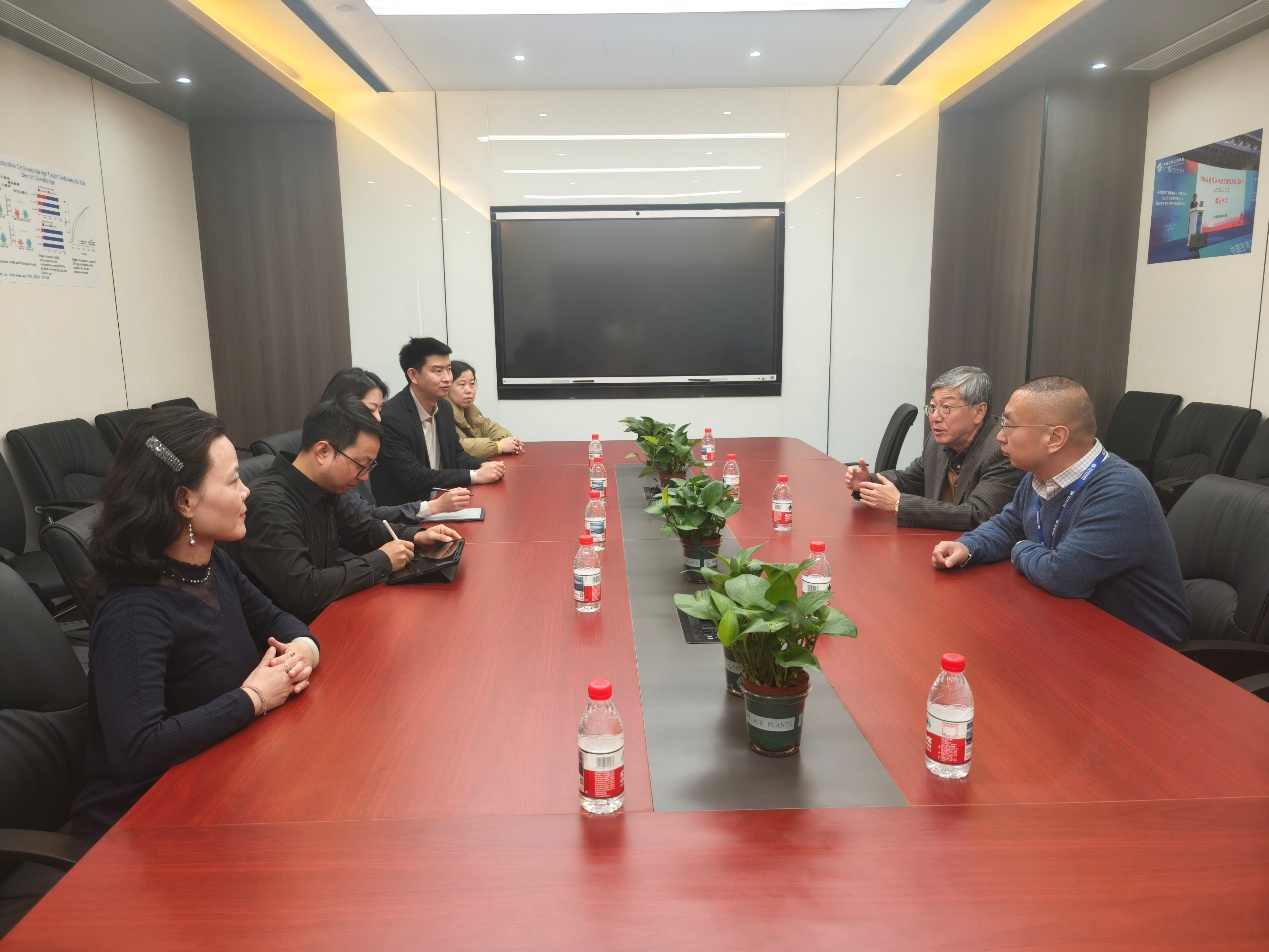 丹纳赫集团访问百洋唐科，探索糖基检测合作新模式